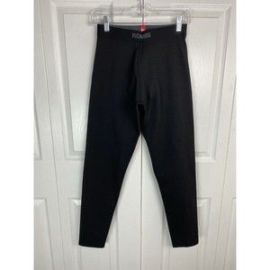 Kombi Women's S Small Base Layer Pants Leggings Wool Blend Ski Snowboard Black